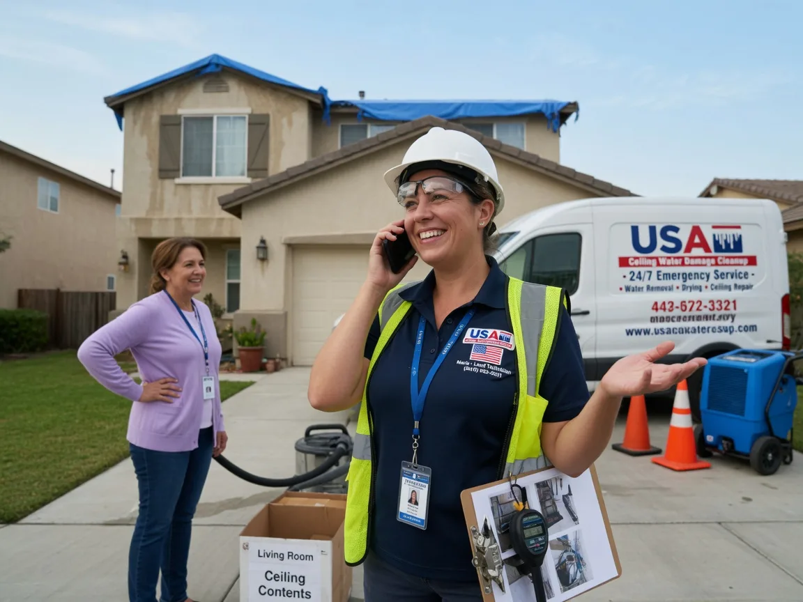 Ceiling Water Damage Restoration Columbus City, IA FAQs